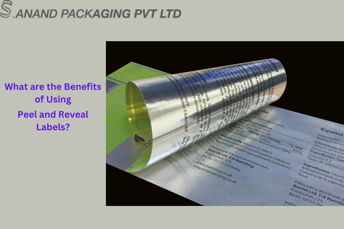 What are the Benefits of Using Peel and Reveal Labels?